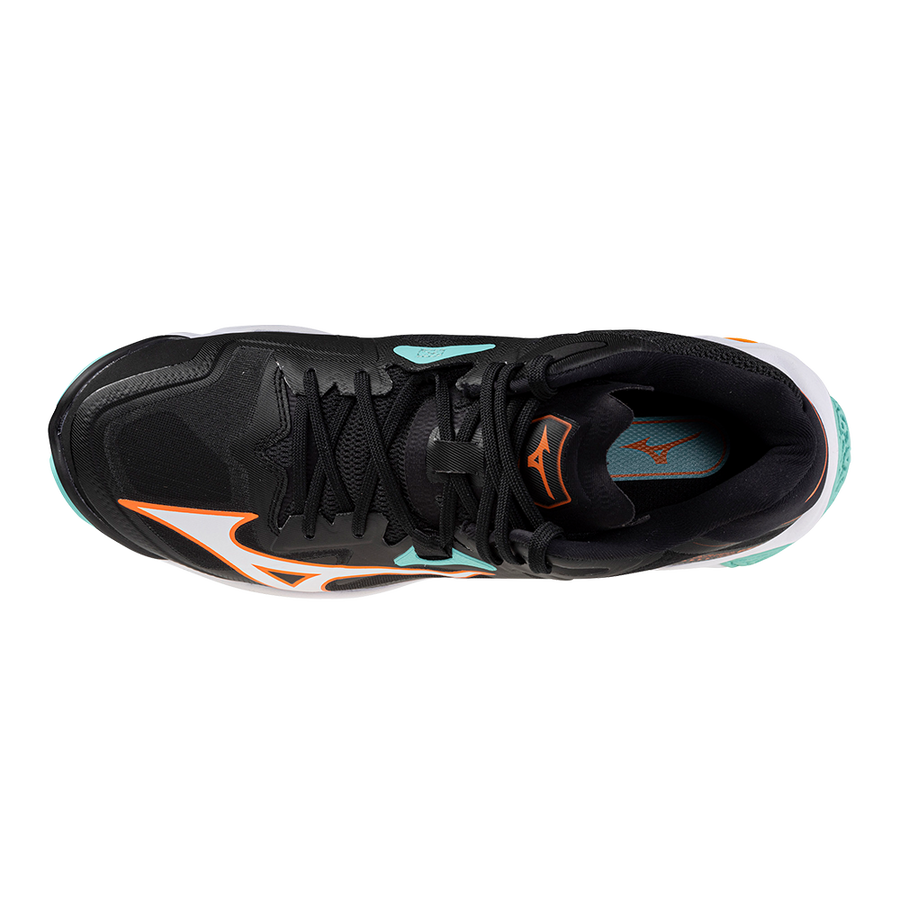 Mizuno WAVE LIGHTNING Z8 MID Black/Tangelo/Ice Green